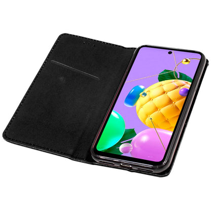 Funda COOL Flip Cover para LG K52 Liso Negro