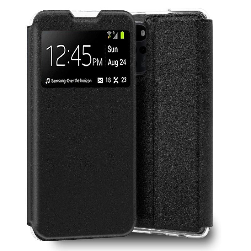 Funda COOL Flip Cover para Motorola Moto G22 Liso Negro