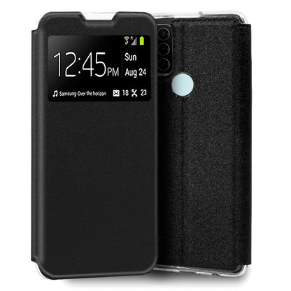 Funda COOL Flip Cover para Motorola Moto G31 / G41 Liso Negro