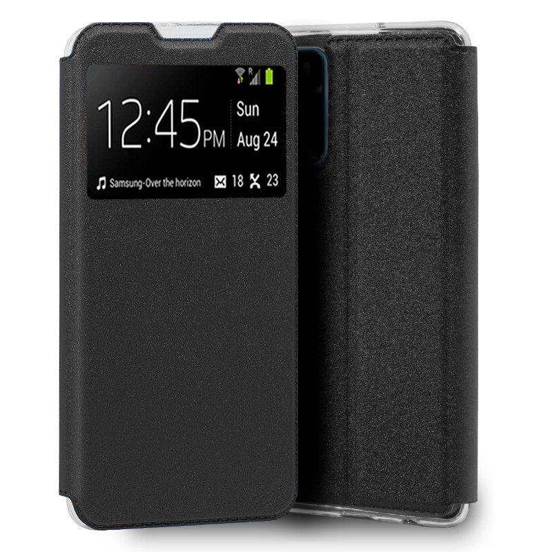 Funda COOL Flip Cover para Oppo A16 / A16s / A54s Liso Negro