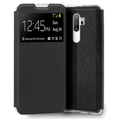 Funda COOL Flip Cover para Oppo A5 (2020) / A9 (2020) Liso Negro