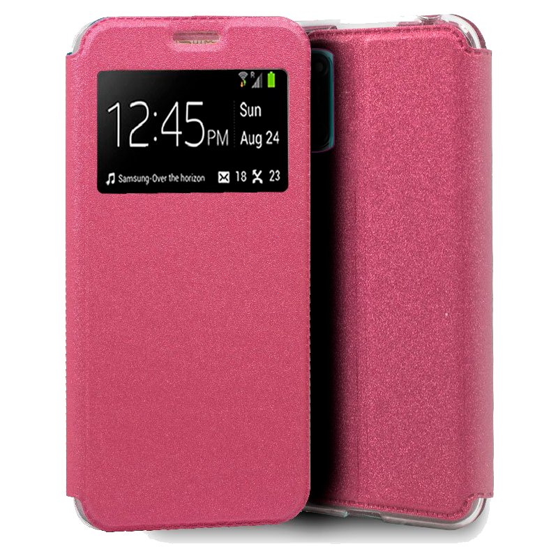 Funda COOL Flip Cover para Oppo A52 / A72 / A92 Liso Rosa