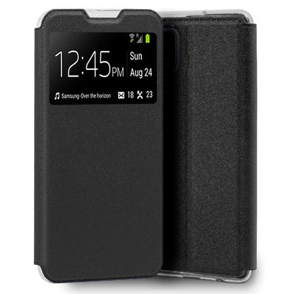 Funda COOL Flip Cover para Oppo A73 5G Liso Negro