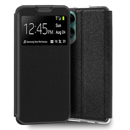 Funda COOL Flip Cover para Oppo A78 4G Liso Negro