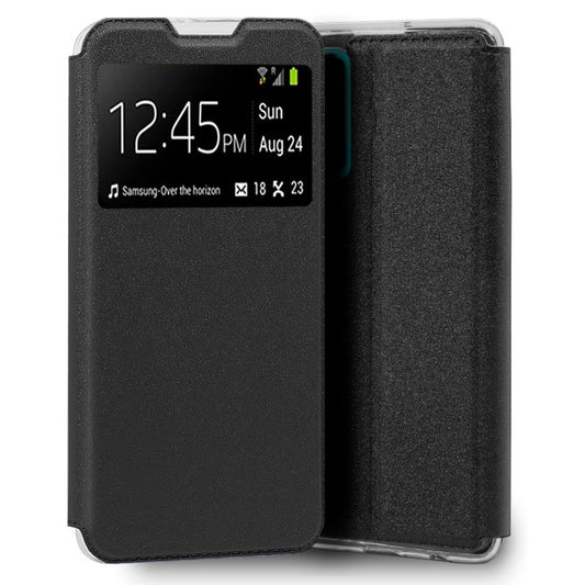 Funda COOL Flip Cover para Oppo A94 5G / Reno 5Z Liso Negro