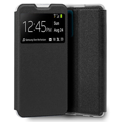 Funda COOL Flip Cover para Oppo Find X3 Lite Liso Negro