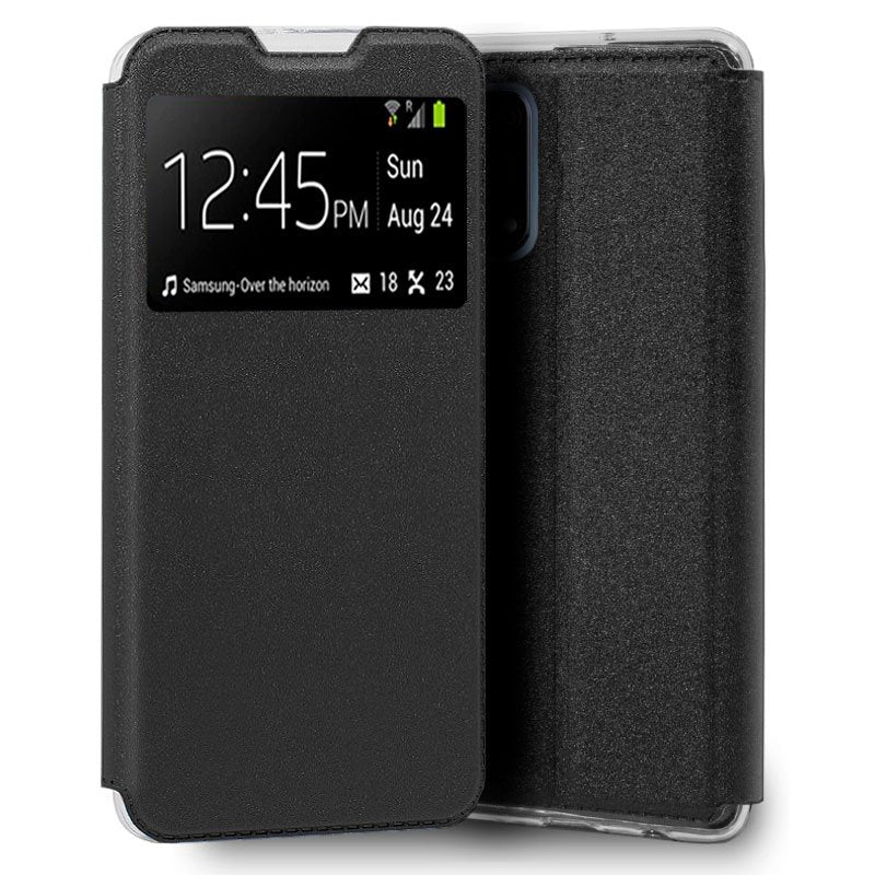 Funda COOL Flip Cover para Realme 7 5G Liso Negro