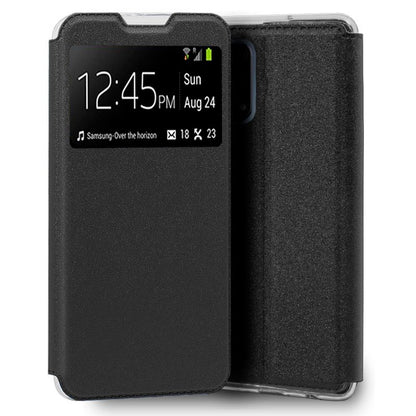 Funda COOL Flip Cover para Realme 7 5G Liso Negro