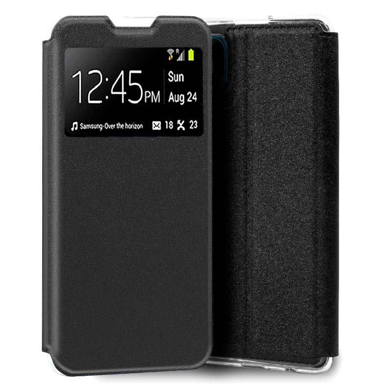 Funda COOL Flip Cover para Realme C11 2021 Liso Negro