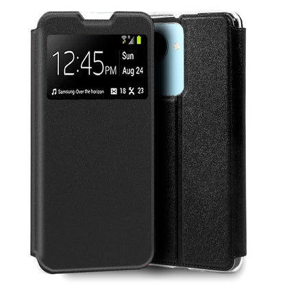 Funda COOL Flip Cover para Realme C30 / Narzo 50i Prime Liso Negro