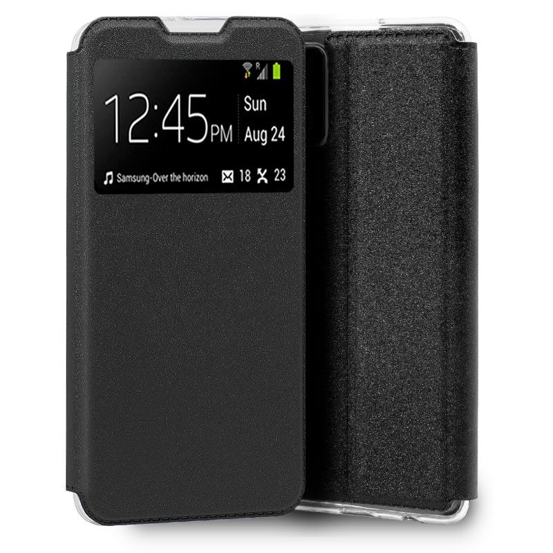 Funda COOL Flip Cover para Realme GT 5G Liso Negro