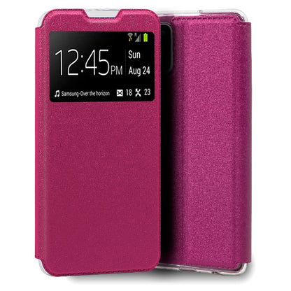 Funda COOL Flip Cover para Samsung A037 Galaxy A03s Liso Rosa