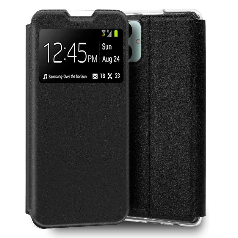 Funda COOL Flip Cover para Samsung A065 Galaxy A06 Liso Negro