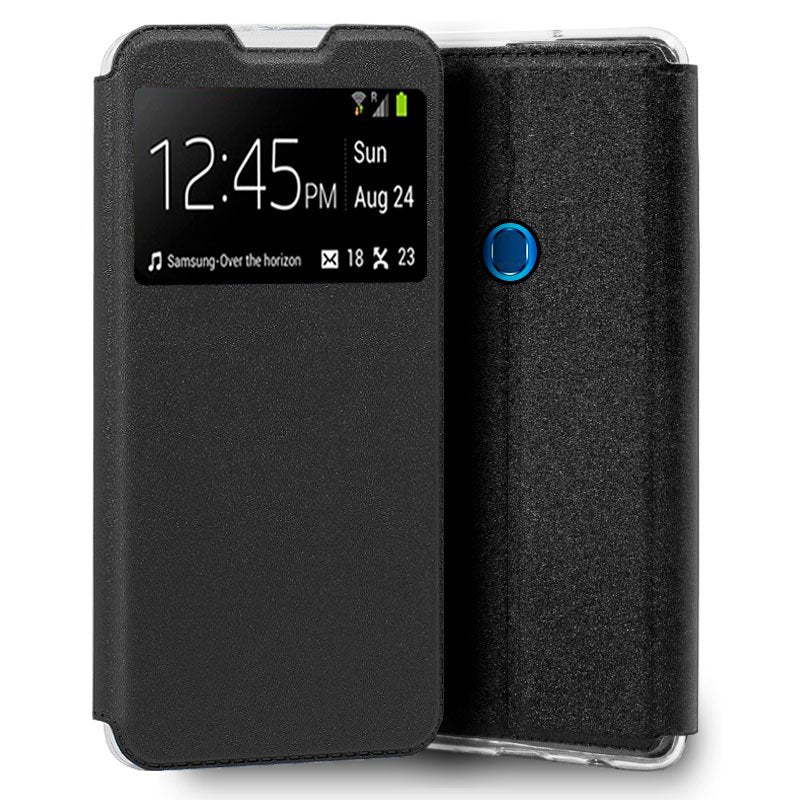 Funda COOL Flip Cover para Samsung A207 Galaxy A20s Liso Negro