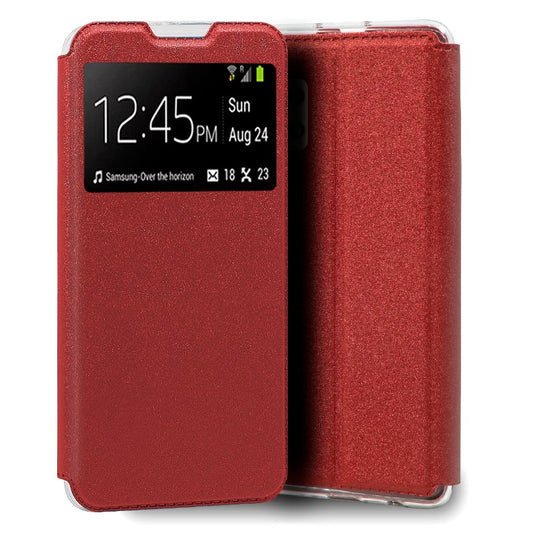 Funda COOL Flip Cover para Samsung A325 Galaxy A32 4G Liso Rojo