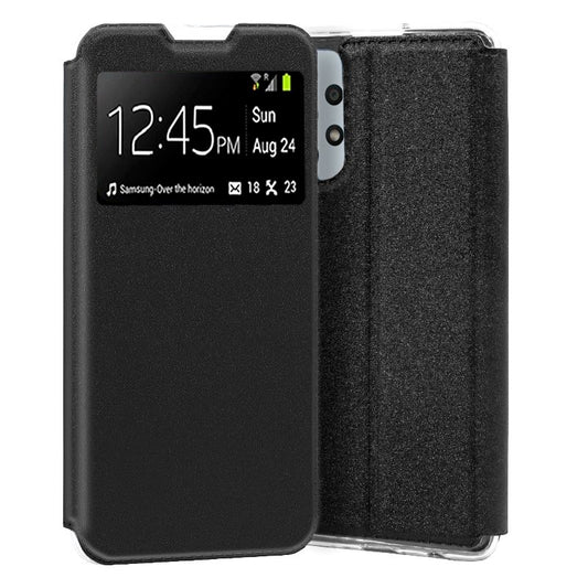 Funda COOL Flip Cover para Samsung A336 Galaxy A33 5G Liso Negro