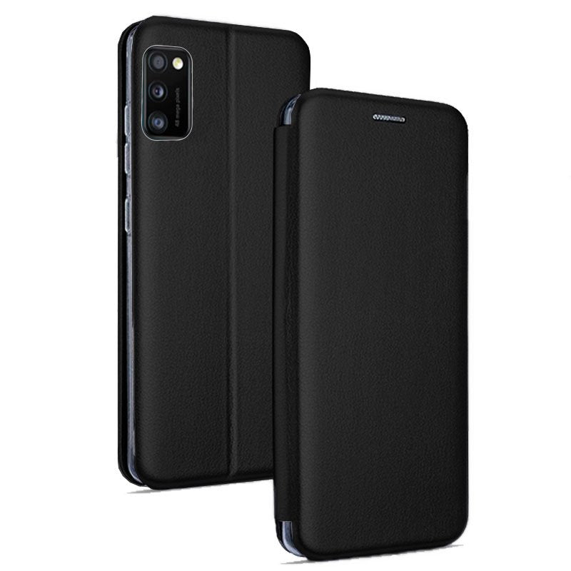 Funda COOL Flip Cover para Samsung A415 Galaxy A41 Elegance Negro