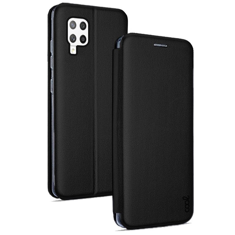 Funda COOL Flip Cover para Samsung A426 Galaxy A42 5G Elegance Negro