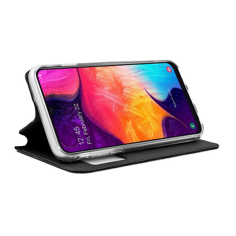 Funda COOL Flip Cover para Samsung A505 Galaxy A50 / A30s Liso Negro