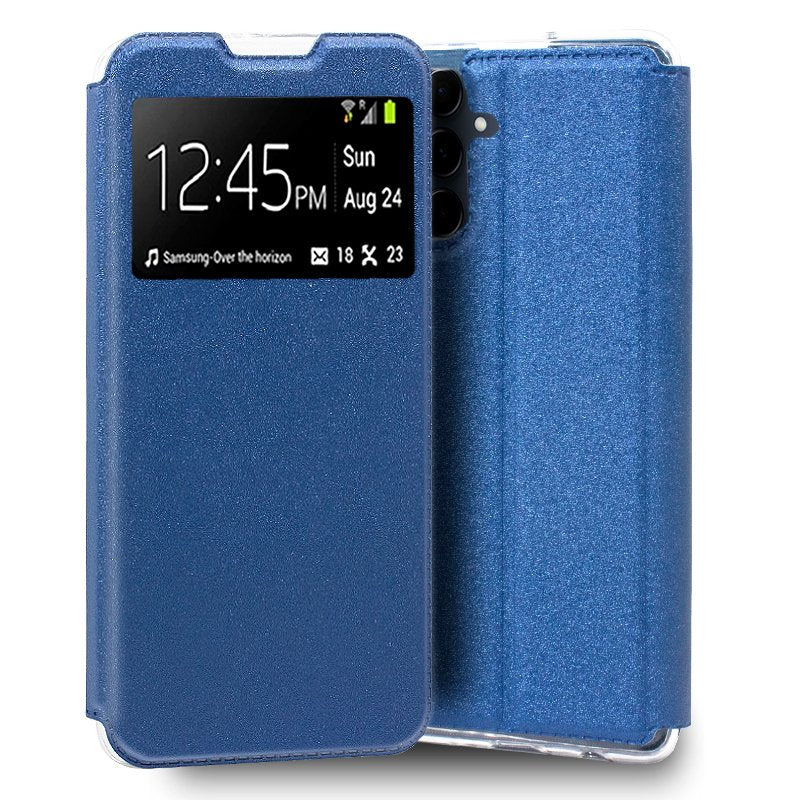 Funda COOL Flip Cover para Samsung A556 Galaxy A55 5G Liso Azul