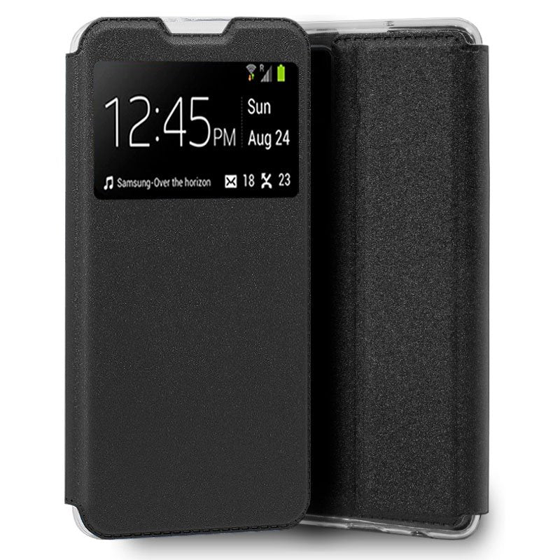 Funda COOL Flip Cover para Samsung G985 Galaxy S20 Plus Liso Negro