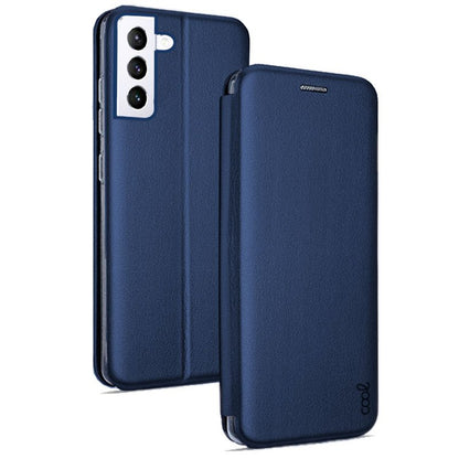 Funda COOL Flip Cover para Samsung G996 Galaxy S21 Plus Elegance Marino