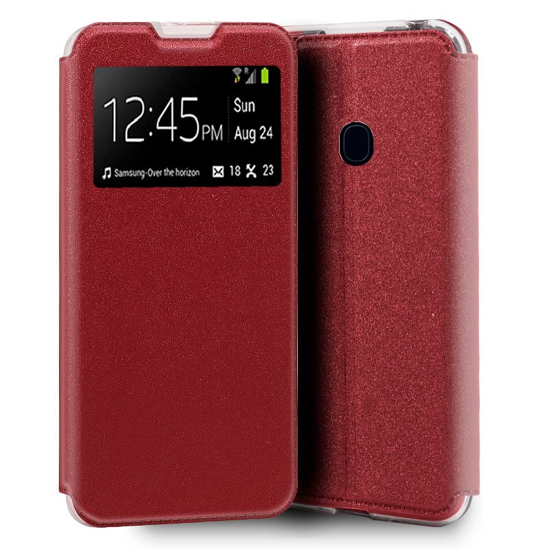 Funda COOL Flip Cover para Samsung M315 Galaxy M31 Liso Rojo