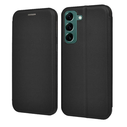 Funda COOL Flip Cover para Samsung S906 Galaxy S22 Plus Elegance Negro