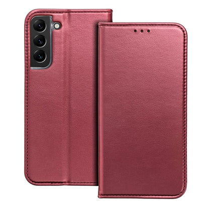 Funda COOL Flip Cover para Samsung S928 Galaxy S24 Ultra Liso Burgundy