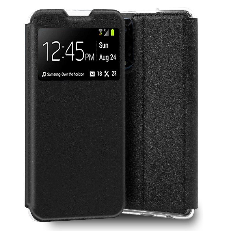 Funda COOL Flip Cover para TCL 40 Nxtpaper 5G Liso Negro