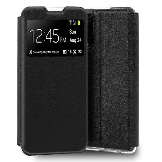 Funda COOL Flip Cover para TCL 40 Nxtpaper 5G Liso Negro