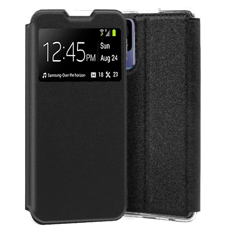 Funda COOL Flip Cover para TCL 40 SE Liso Negro