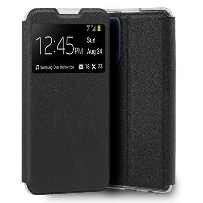 Funda COOL Flip Cover para Vivo Y52 5G / Y72 5G Liso Negro