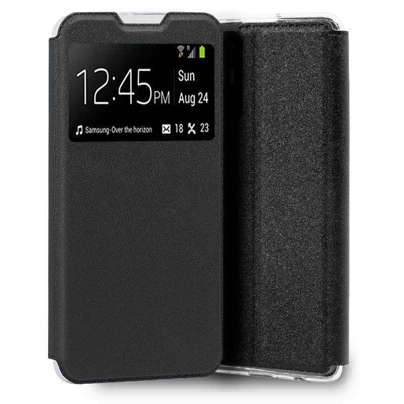 Funda COOL Flip Cover para Xiaomi 11T / 11T Pro Liso Negro