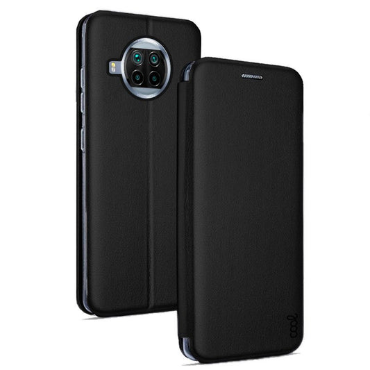 Funda COOL Flip Cover para Xiaomi Mi 10T Lite Elegance Negro