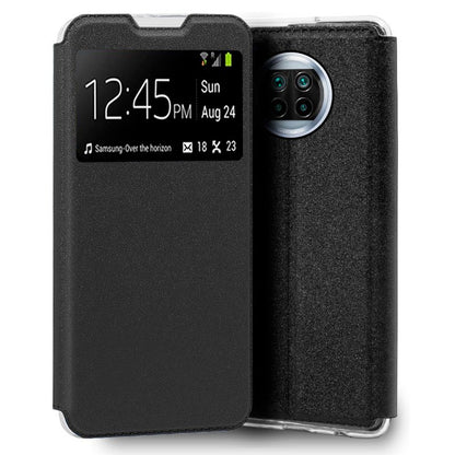 Funda COOL Flip Cover para Xiaomi Mi 10T Lite Liso Negro