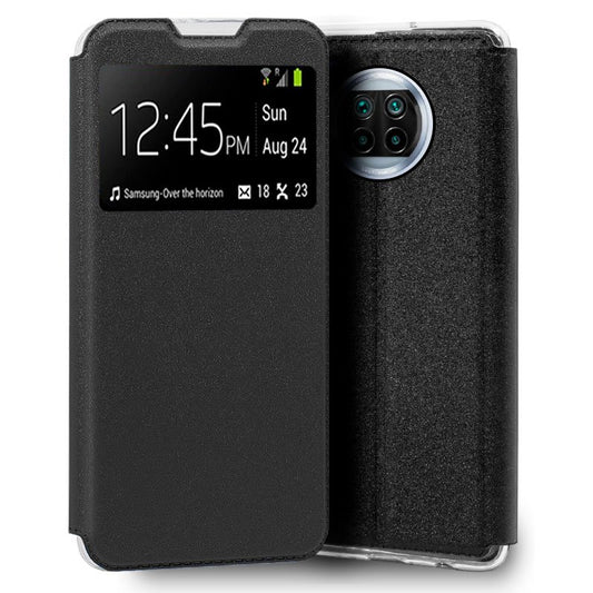 Funda COOL Flip Cover para Xiaomi Mi 10T Lite Liso Negro