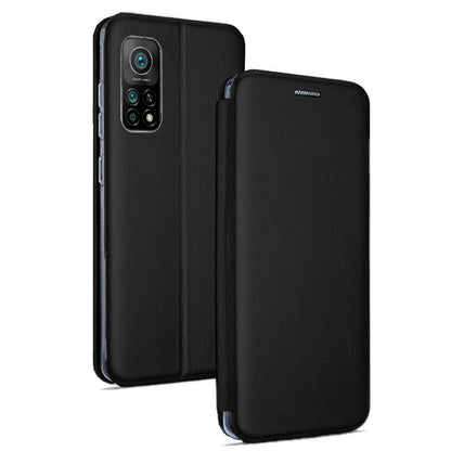 Funda COOL Flip Cover para Xiaomi Mi 10T / Mi 10T Pro Elegance Negro