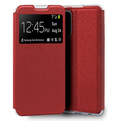 Funda COOL Flip Cover para Xiaomi Mi 10T / Mi 10T Pro Liso Rojo