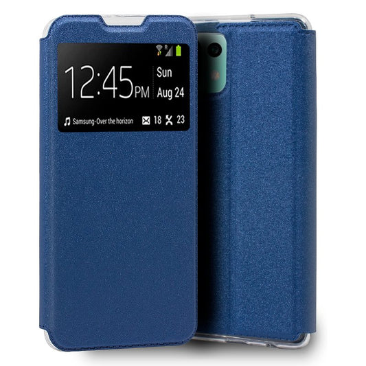 Funda COOL Flip Cover para Xiaomi Mi 11 Lite / Mi 11 Lite 5G Liso Azul