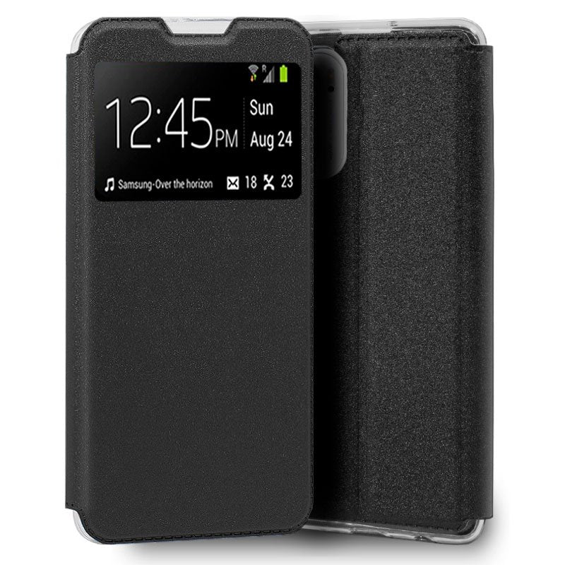 Funda COOL Flip Cover para Xiaomi Mi 11i / Pocophone F3 Liso Negro