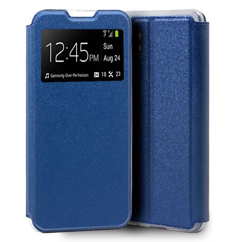 Funda COOL Flip Cover para Xiaomi Mi Note 10 / Mi Note 10 Pro Liso Azul