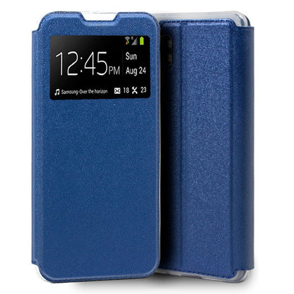 Funda COOL Flip Cover para Xiaomi Mi Note 10 / Mi Note 10 Pro Liso Azul