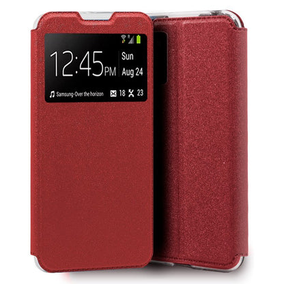 Funda COOL Flip Cover para Xiaomi Pocophone M3 / Redmi 9T Liso Rojo