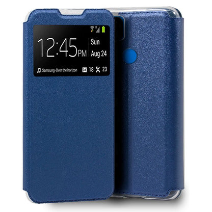 Funda COOL Flip Cover para Xiaomi Redmi 9C / 10A Liso Azul