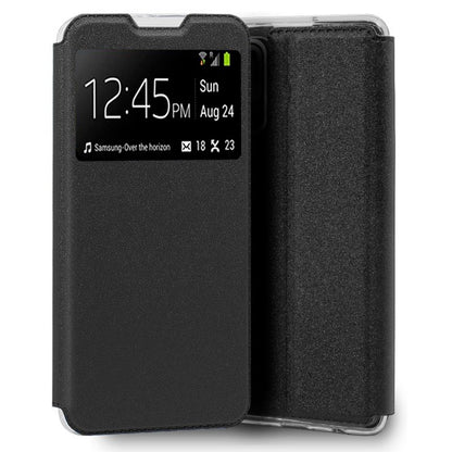 Funda COOL Flip Cover para Xiaomi Redmi Note 10 5G / Pocophone M3 Pro 5G Liso Negro