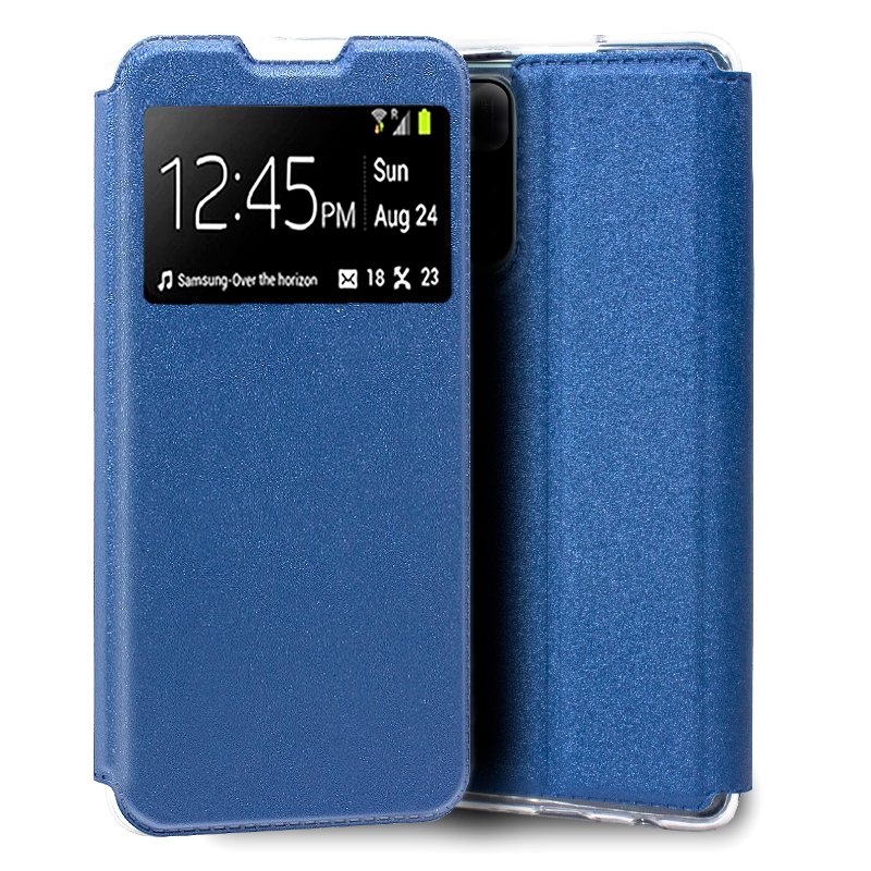 Funda COOL Flip Cover para Xiaomi Redmi Note 11 Pro Plus 5G Liso Azul