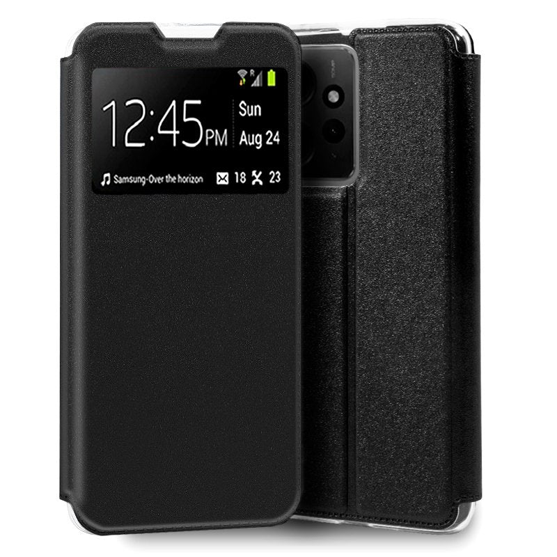 Funda COOL Flip Cover para Xiaomi Redmi Note 12 Liso Negro