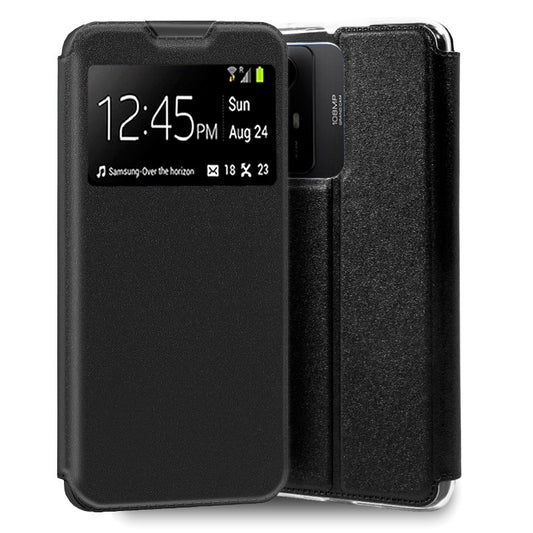 Funda COOL Flip Cover para Xiaomi Redmi Note 12S Liso Negro