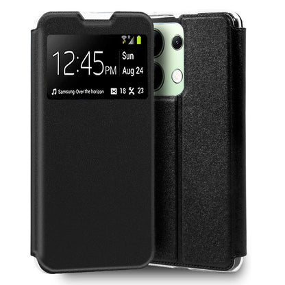 Funda COOL Flip Cover para Xiaomi Redmi Note 13 Liso Negro